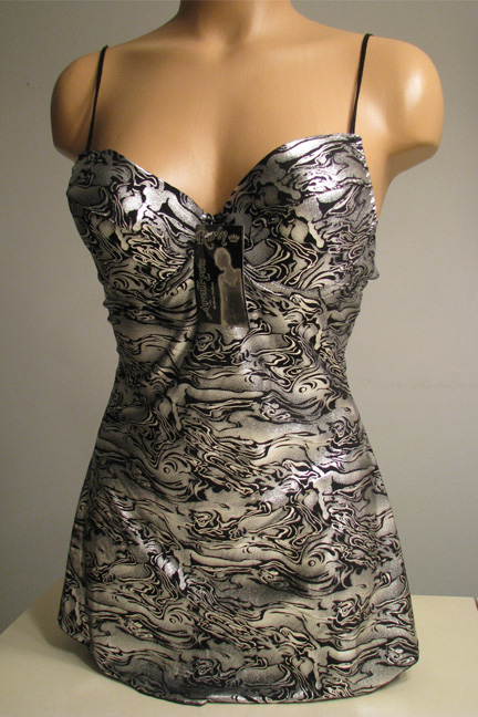 Shiny Silver Dress