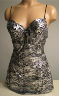 Shiny Silver Dress